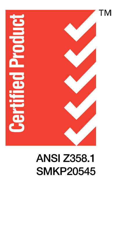 Emergency Wall Mounted Hand Operated Deluge Shower -