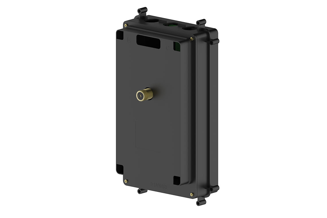 Aquablend: eSQX - Touch-Free - On Demand Sensor - Point-of-Use Thermostatic Wall Mixer - Back of Wall - Mains