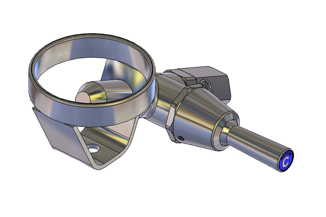 Type 63 Angled Bubbler - Lever Action for Wallsend Trough