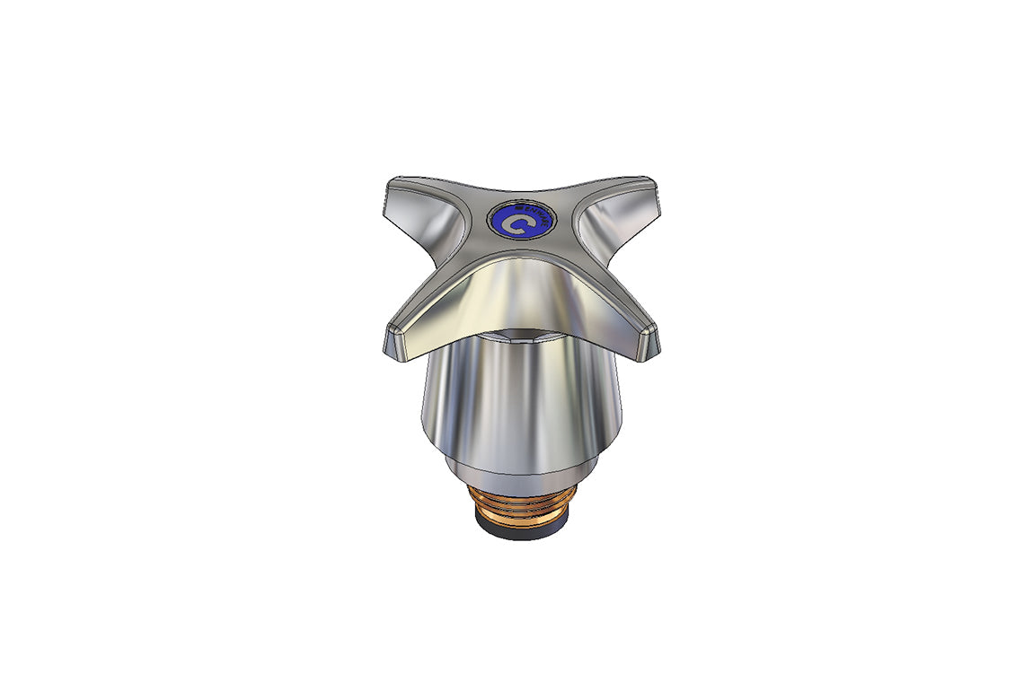 Concealed Spindle: Bib/Pillar Top Assembly - Jumper Valve