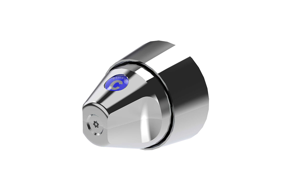 Secure Ligature Resistant Recess Adaptor - 1/4 Turn Ceramic Disc - 15mm Extended