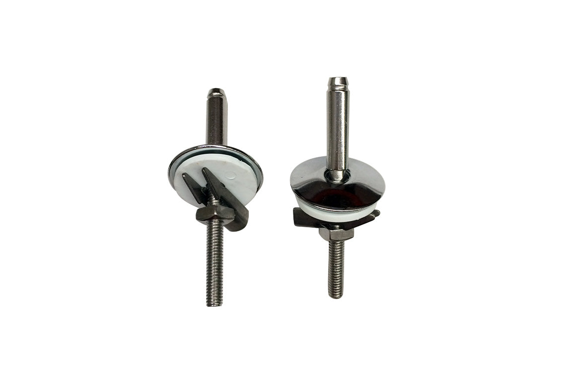 Wall Faced Rimless Close-Coupled Toilet Suite - Raised - EBTWS152 Hinge Kit For Soft Close Seat