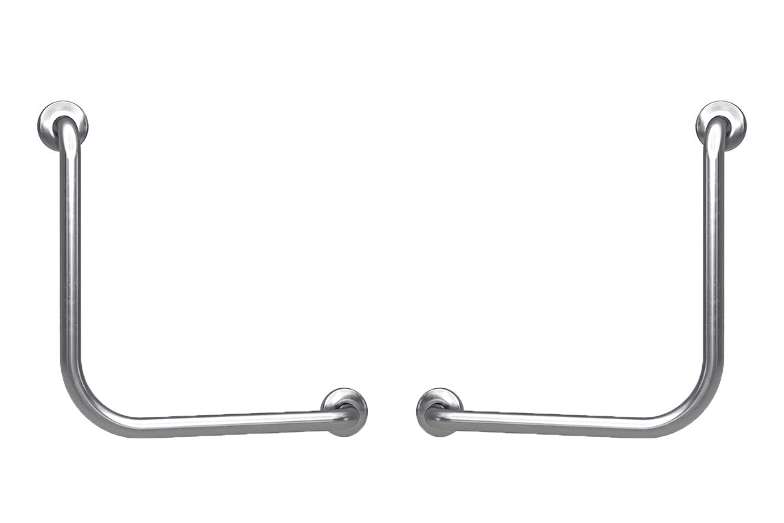 Wellbeing Ambulant Grab Rails 450 x 450mm 90° - Pair