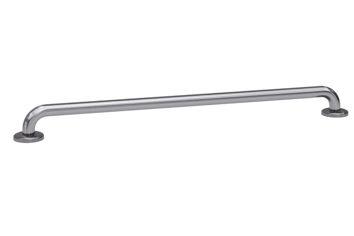 Wellbeing Grab Rails: Straight 900mm - Brushed Stainless Steel Finish & EC900CP & EC900SS & EC900WH
