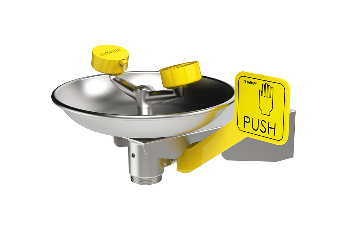 Emergency Eye/Face Wash Hand Operated - Wall Mounted & EFE300