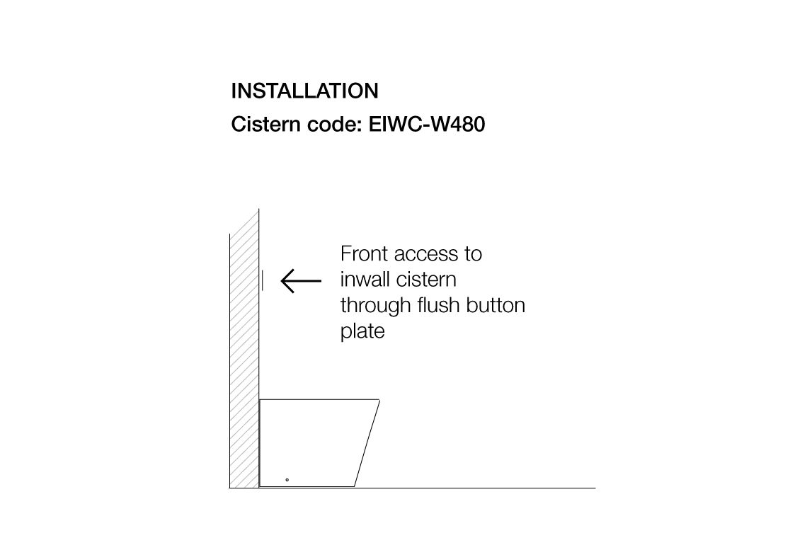 In-Wall Cistern - Slim Style