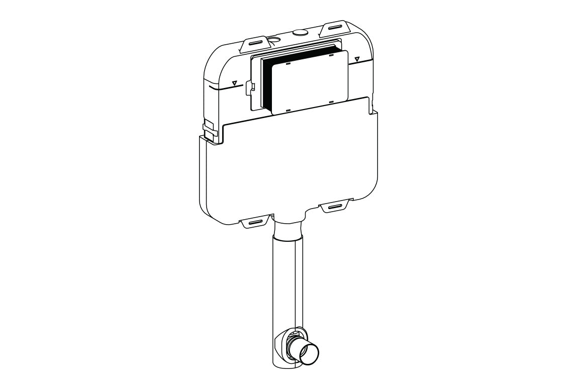 In-Wall Cistern - Slim Style