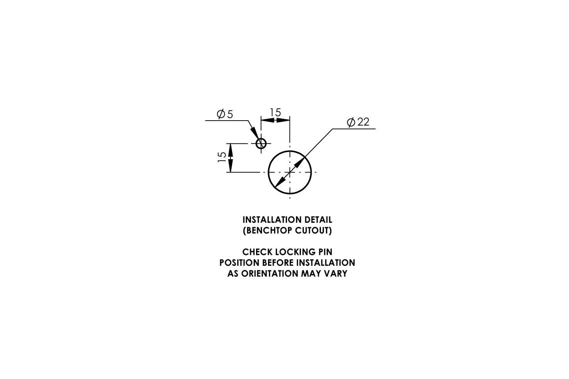 Piezo Operated 90 Degree Dual Flush Valve and Basin Tap with Detention Outlet for Combination Unit