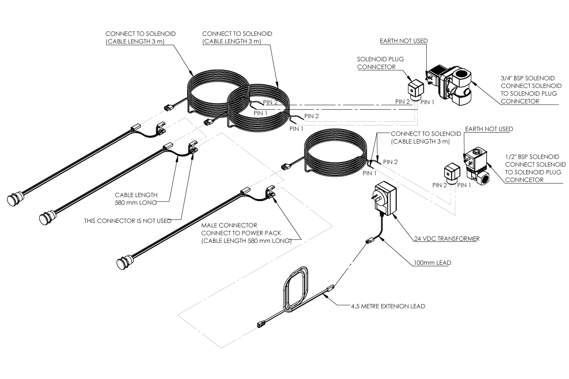 Piezo Operated 90 Degree Dual Flush Valve and Basin Tap with Detention Outlet for Combination Unit
