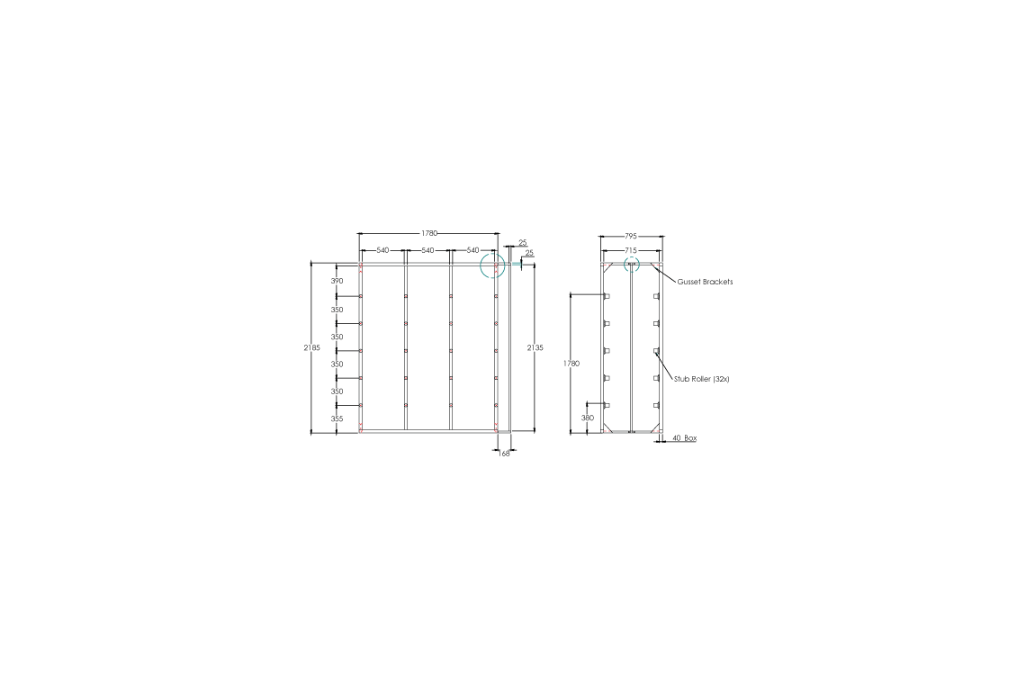 LEEC Free Standing Racking: 1 Bay - 3 Tier