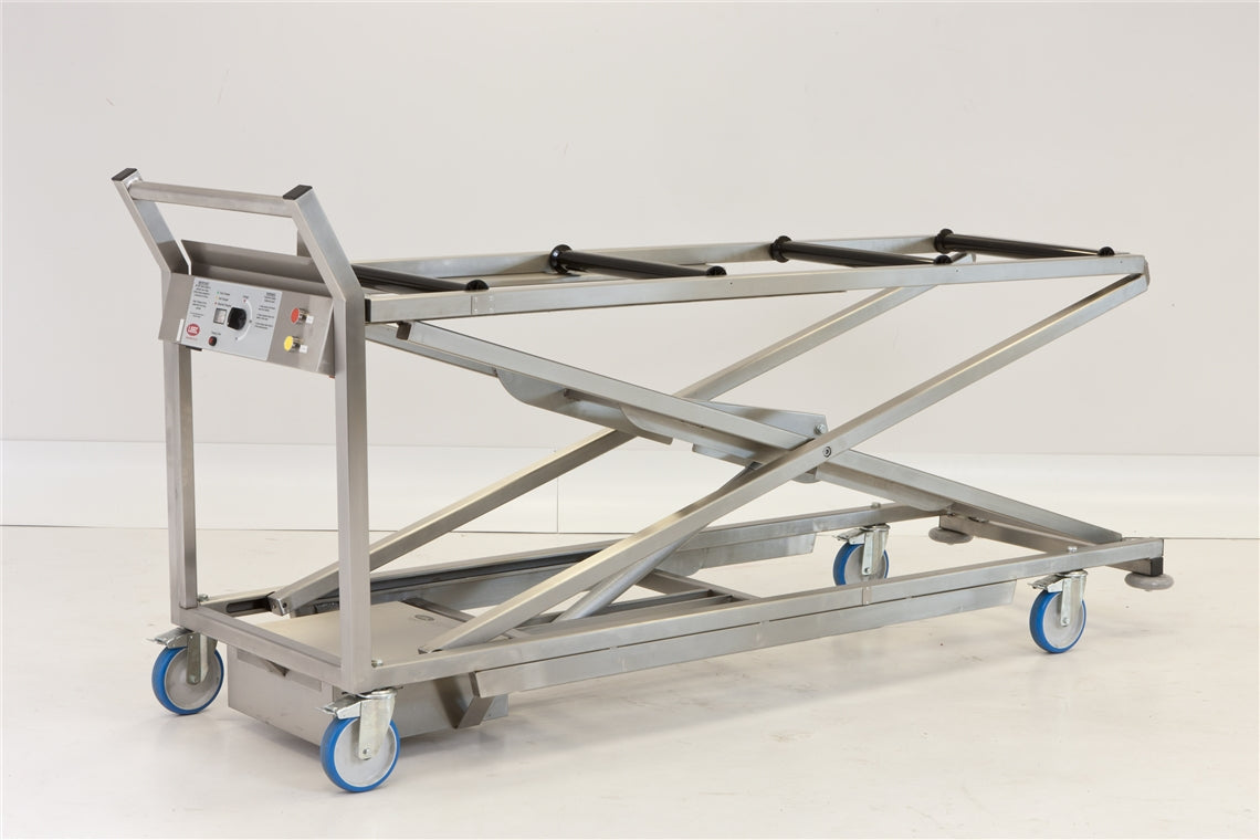 LEEC: Hydraulic Low Loading Trolley