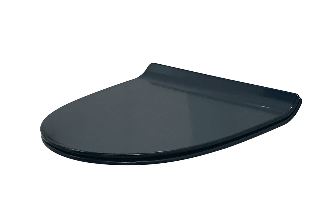 Toilet Seat Ocean Blue Soft Close Double Flap