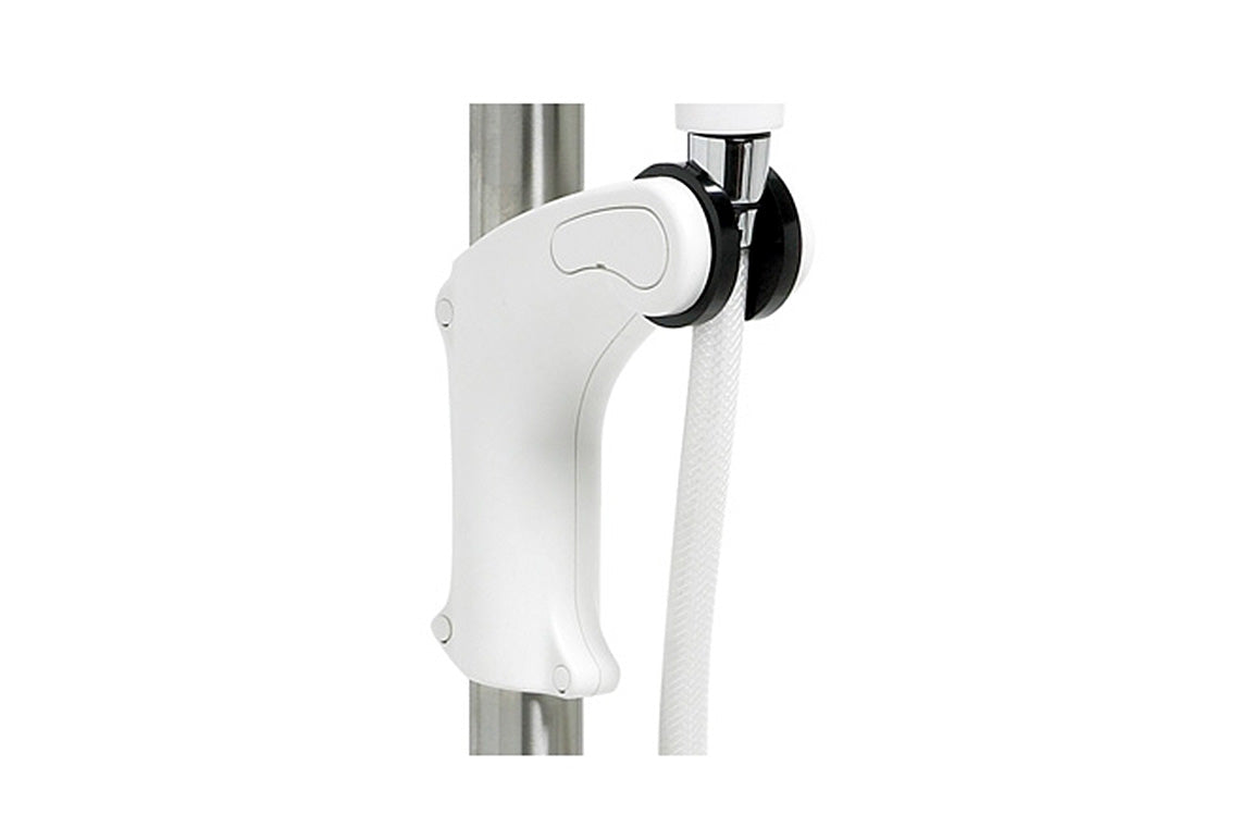 Pressalit Care: Grab Rail Adjustable Hand Shower Holder