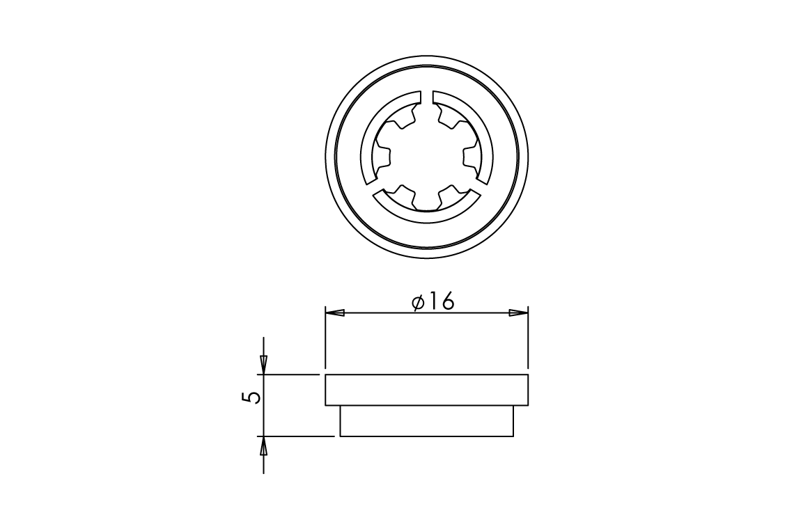 ECE Flow Control Insert - Eye Wash