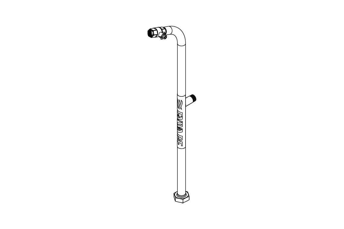 ECE Frame Top Section Only with Ball Valve