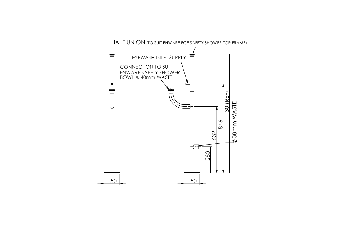 Ece Frame Bottom Section Only