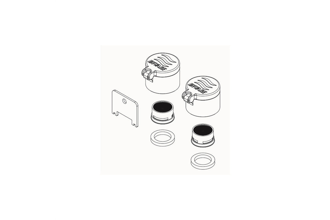ECE Eyewash Dustcover with Aerator - Pair