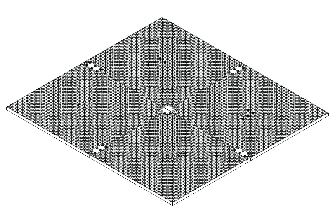 Emergency Tank Shower - Relocatable Food Pads