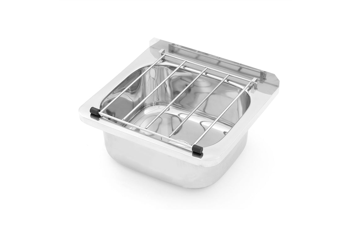 Stainless Steel Cleaners Sink with Grate