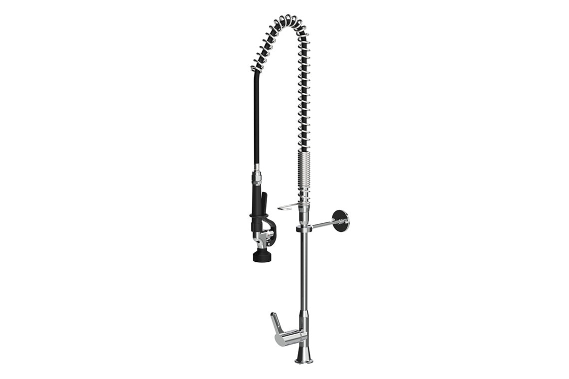 Food Service: Hob Mounted Pre-Rinse Unit - Single Control Pre-Mix Assembly