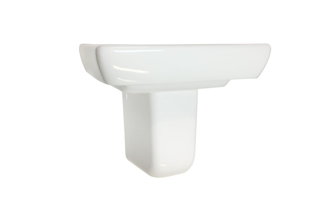 Mental Health Kit - 500mm Rectangular Basin, Shroud, Waste & P-Trap