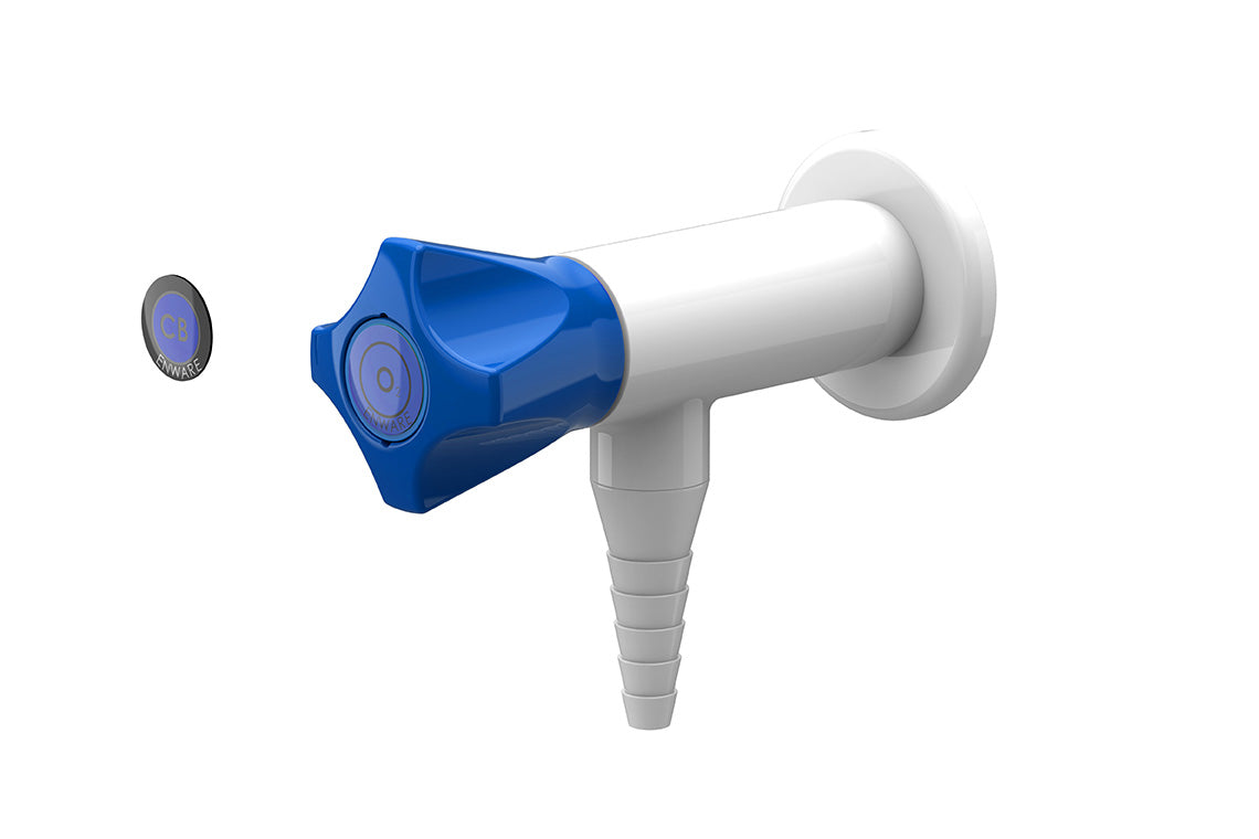ComLab 1 Way 90 Degree Needle Valve - Oxygen