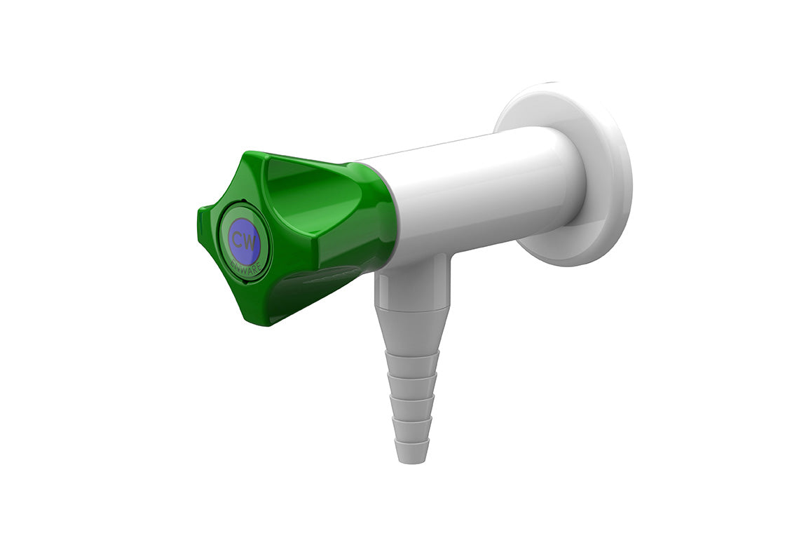 ComLab 90 Degree 1 Way Valve - Ceramic Disc - Water