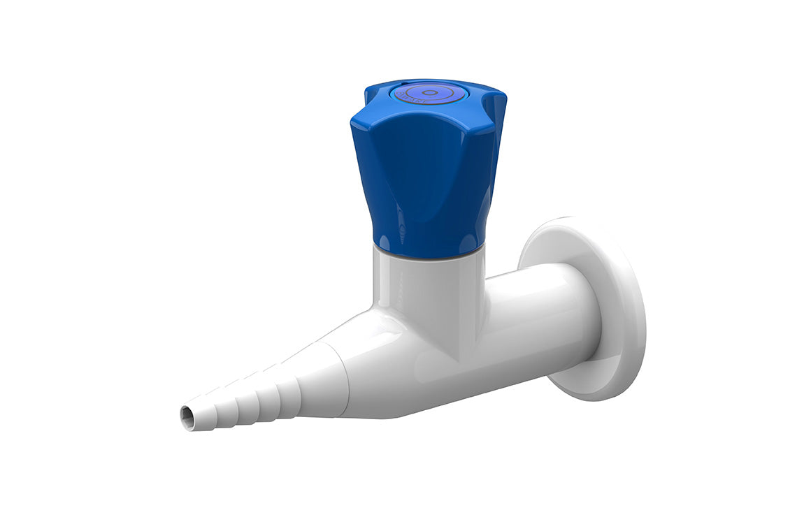 ComLab 1 Way Straight Needle Valve - Oxygen