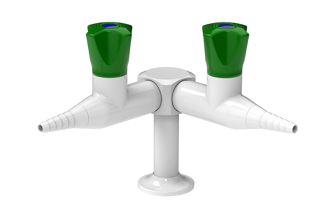 ComLab Bench Mounted 2 Way 90 Degree Valve - Ceramic Disc - Water