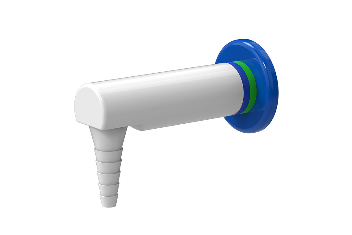 ComLab 90 Degree Fume Cupboard Outlet - AIR/ CO2/ HE/ AR/ N2