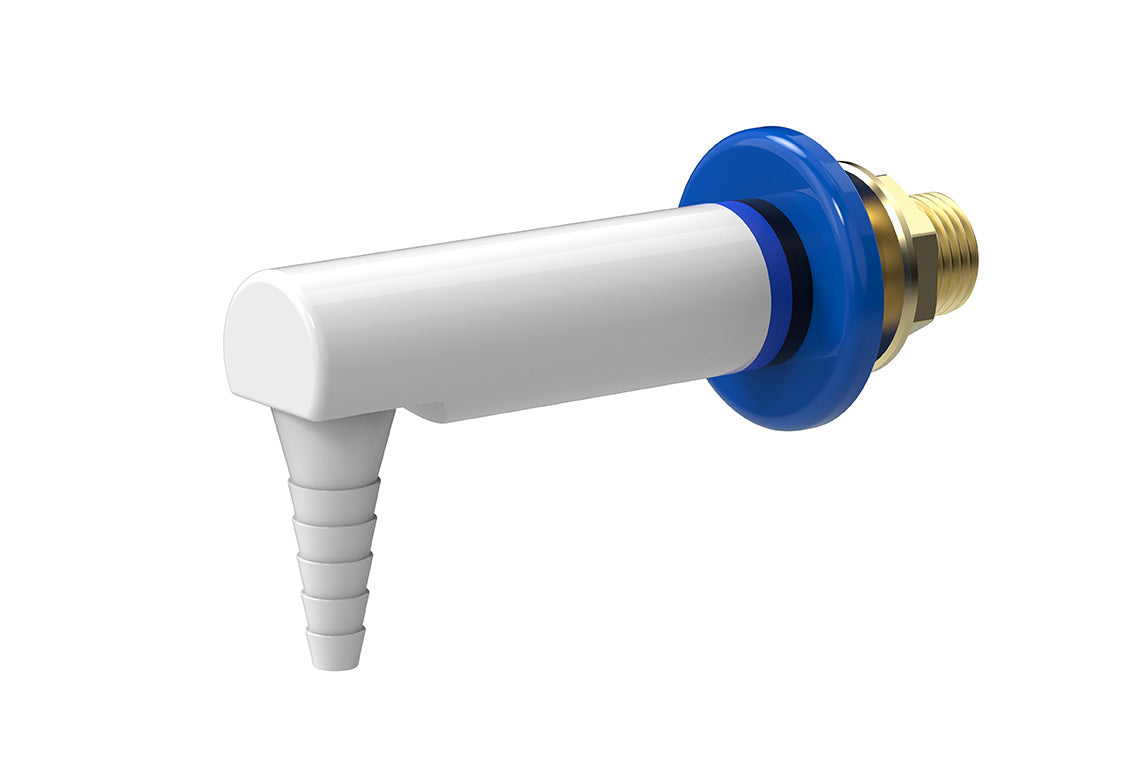 ComLab 90 Degree Fume Cupboard Outlet - Oxygen