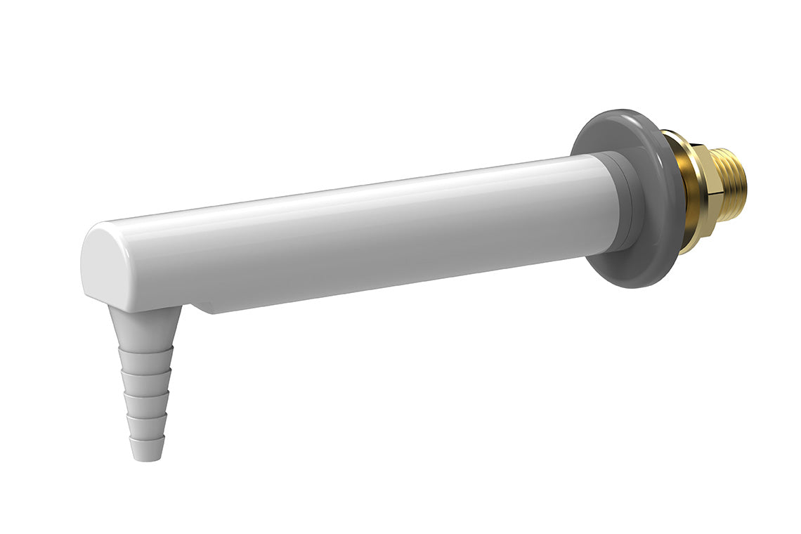 ComLab 150mm 90 Degree Fume Cupboard Outlet - Vacuum