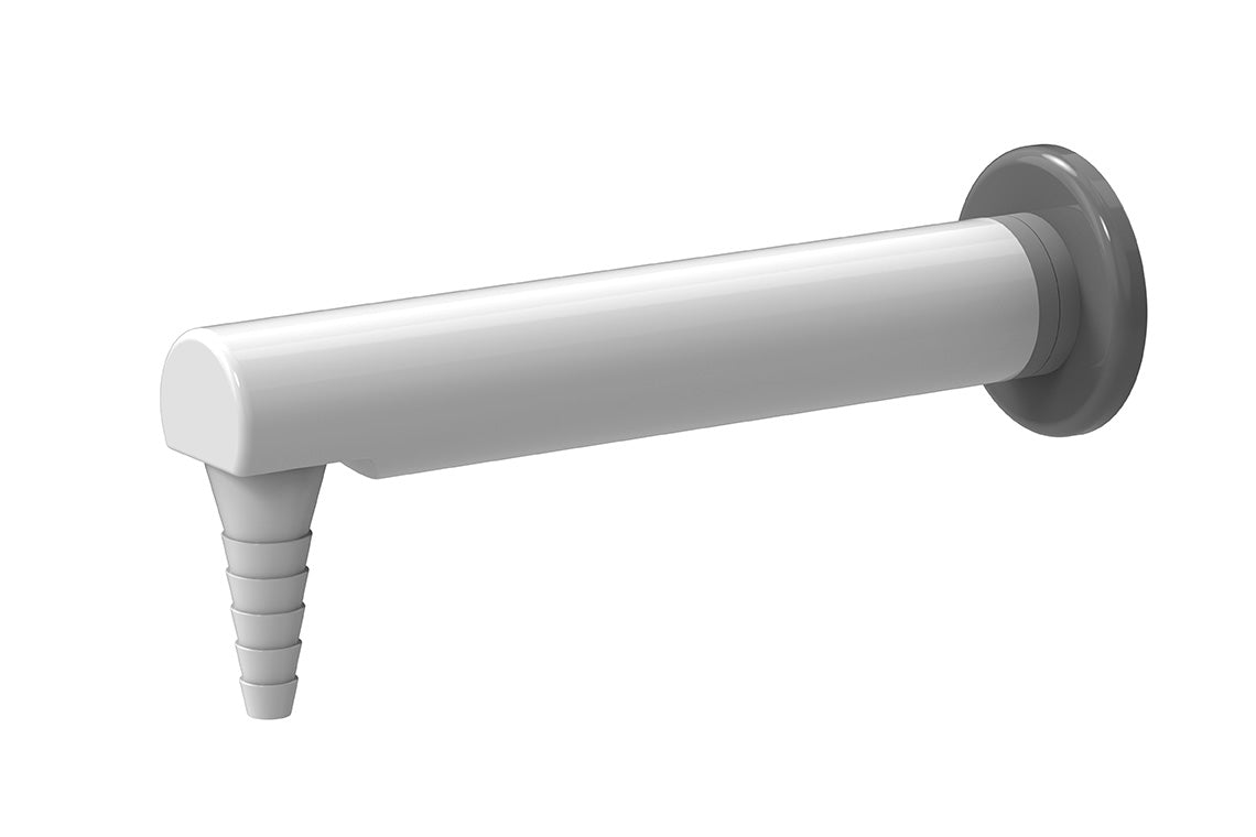 ComLab 150mm 90 Degree Fume Cupboard Outlet - Vacuum