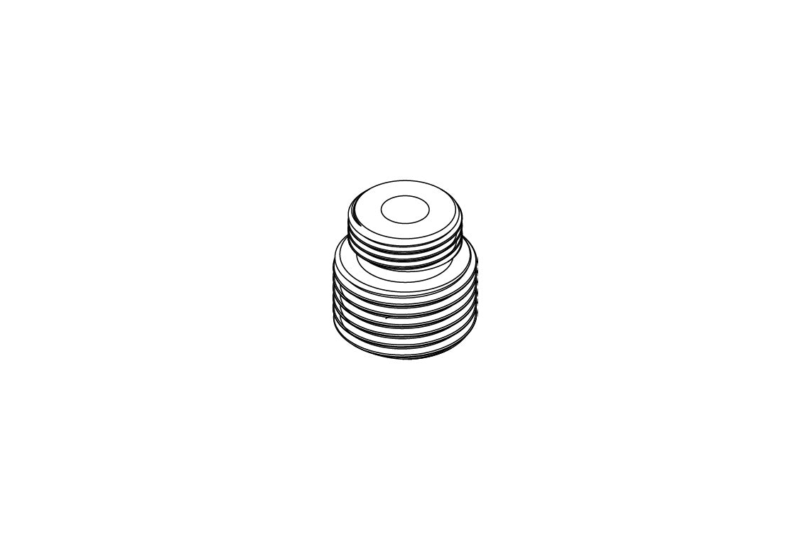 3/8" x 1/2" BSP MI Adaptor to suit Laboratory LCN Outlet