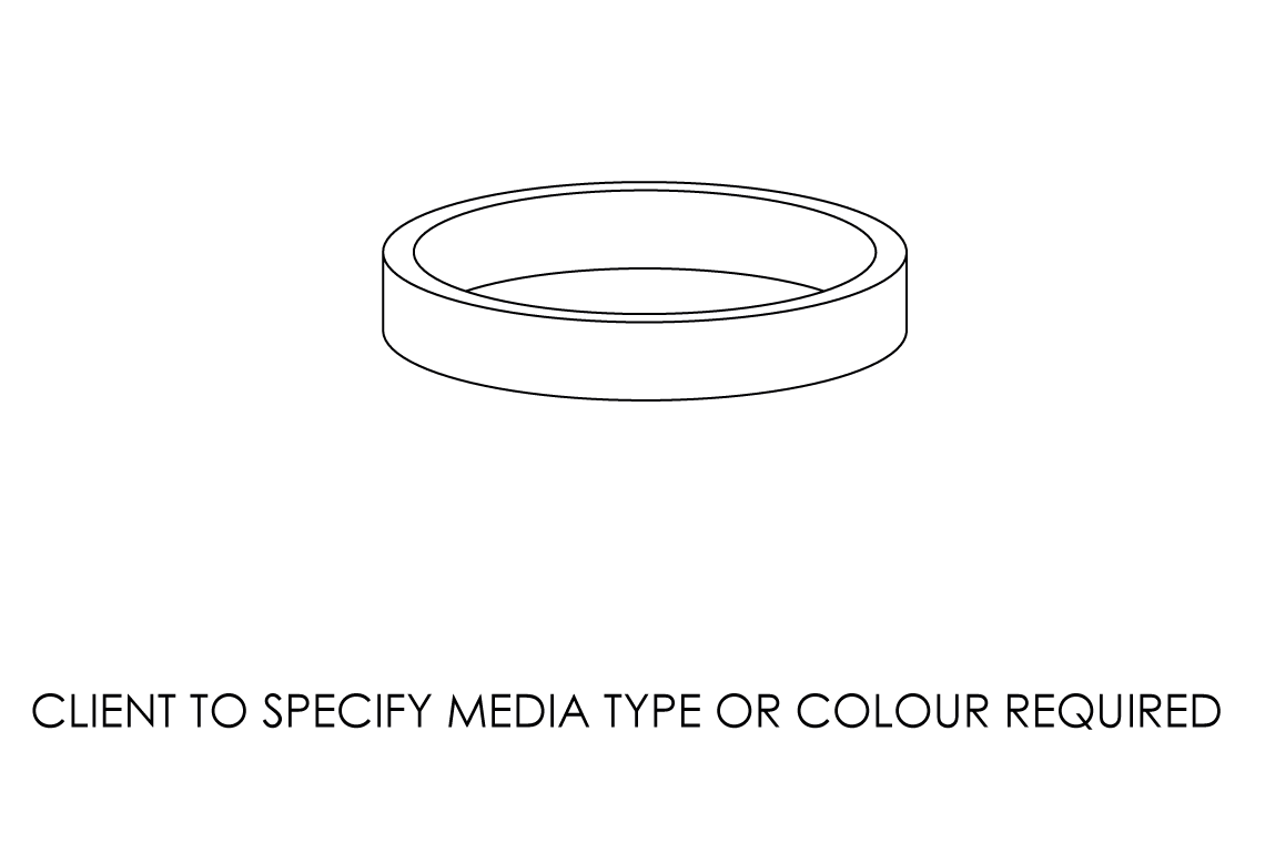 Indicator Ring - Gas Media (Plastic)