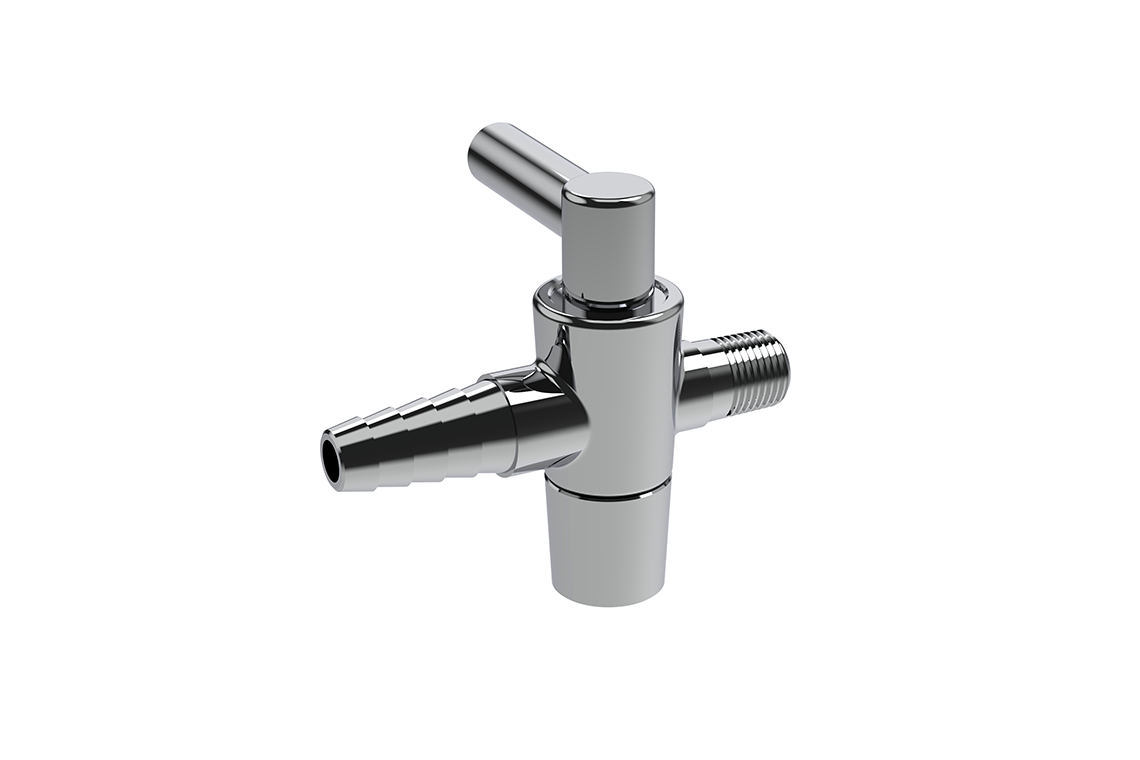 Gas Plug Tap - 1/8" BSP MI 7kPa