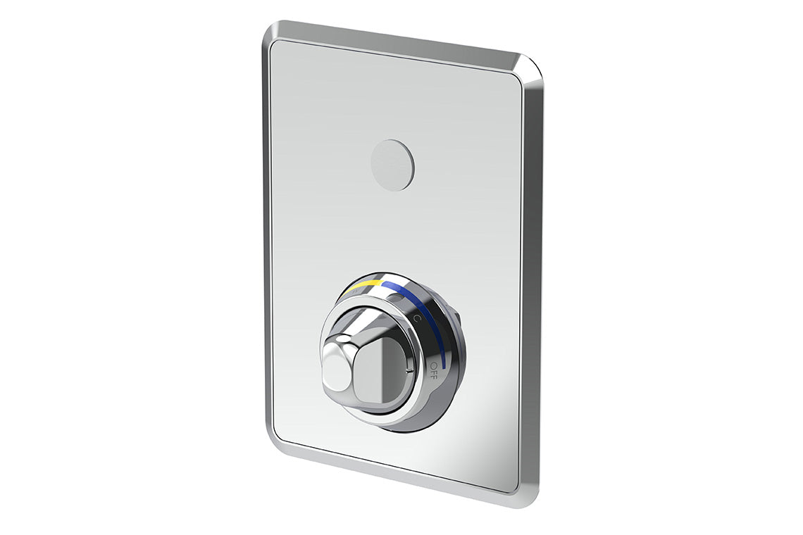 Restore Mental Health Wall Mixer with Piezo Touch Time Flow - Front-of-Wall Assembly