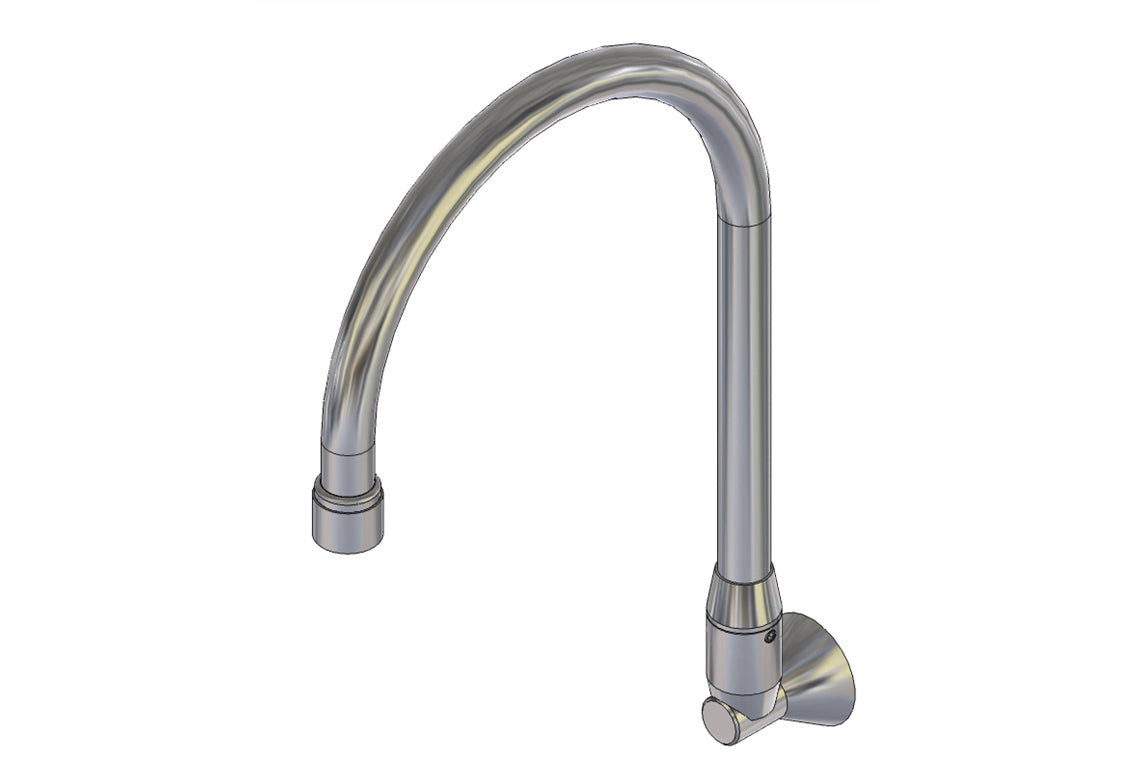 Wall Mounted Swivel Spout 200mm