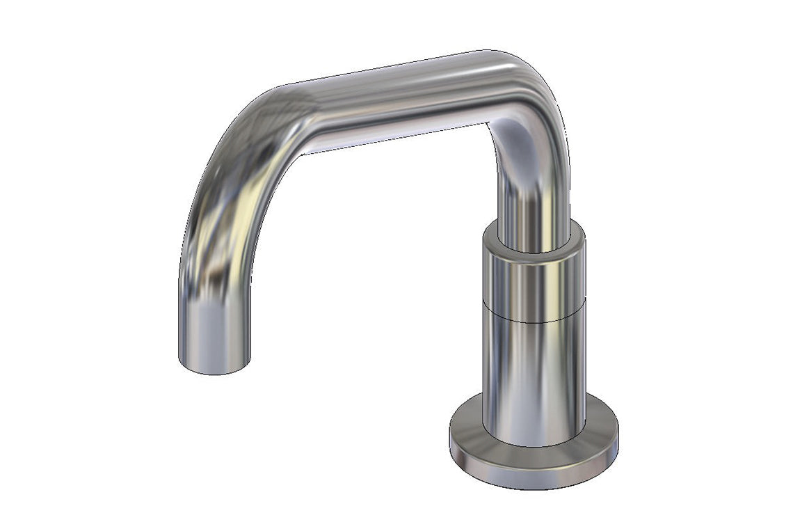 Cache Hob Mounted Standard Sink Spout - Swivel Outlet - 180mm
