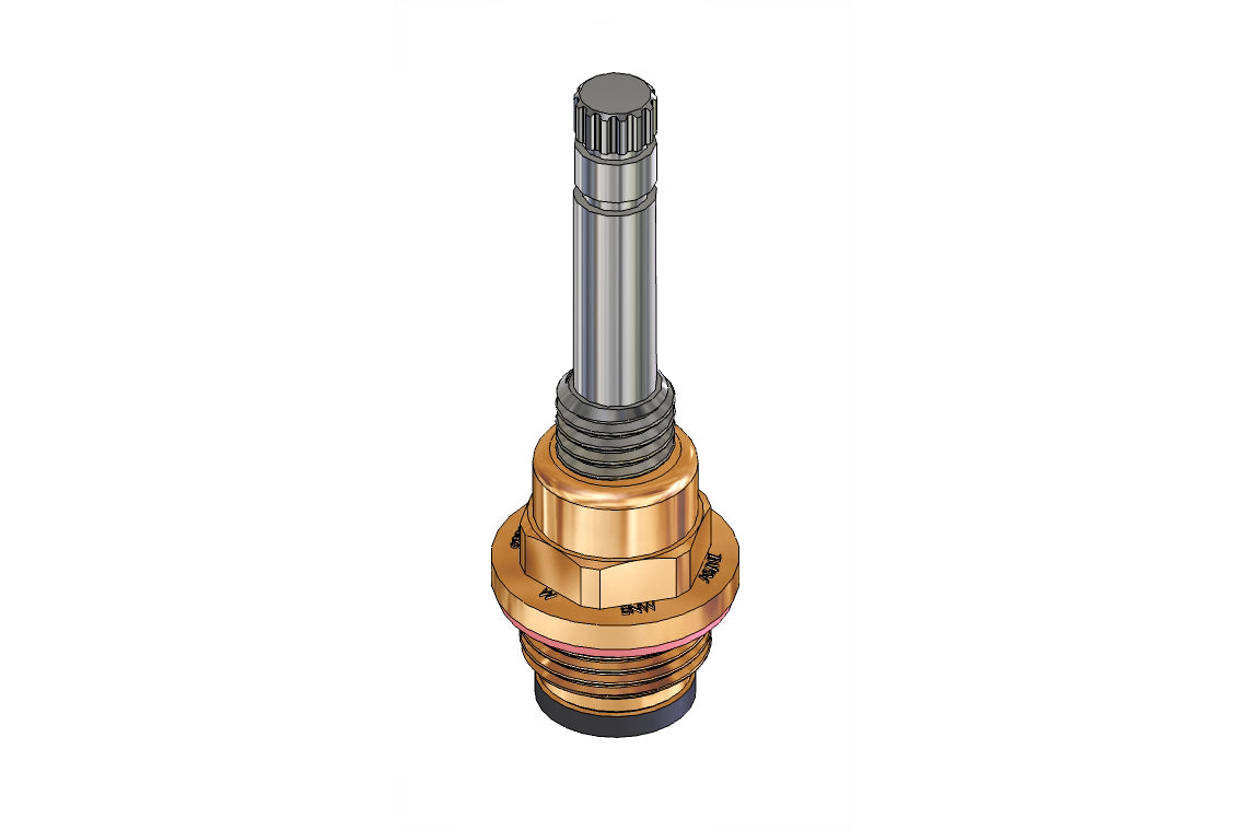 School Pattern - Basin/Sink Stuffing Box Assembly - Jumper Valve