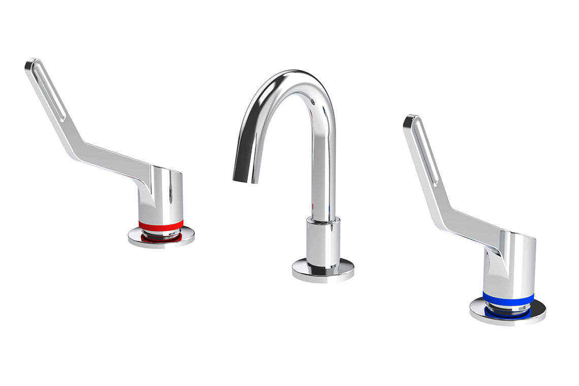 Wellbeing Leva 150mm Basin Set with Fixed Spout & WLC150BASIN