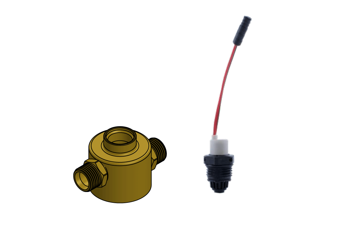 Custodian 15mm Solenoid and Brass Body Housing