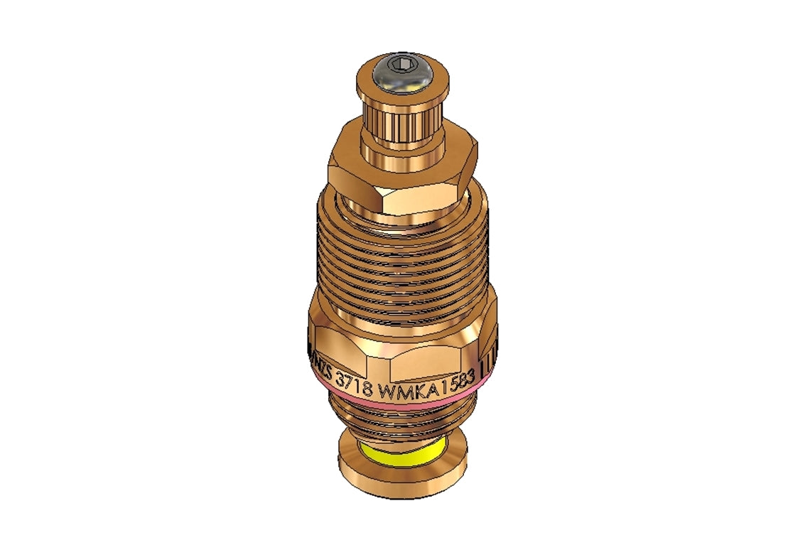 Food Service - Stuffing Box Assembly - 1/4 Turn Jumper Valve - Left Hand