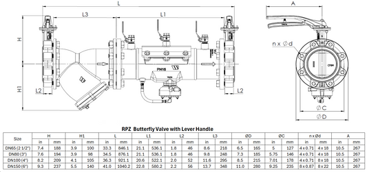 Stainless Steel Reduced Pressure Zone Device – LBS Kit
