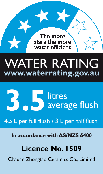 Wellbeing 800 Wall Faced Pan - Grey - Single Flap Seat