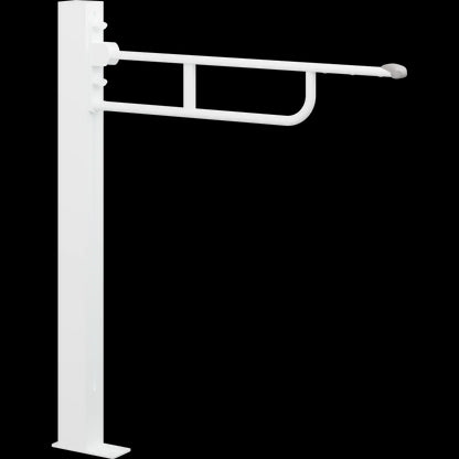 Pressalit Care: Free Standing Toilet Support Arm - Adjustable Height