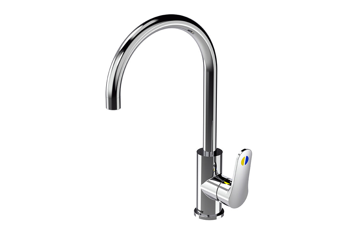 Amara Sink Mixer with Gooseneck Spout