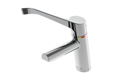 Aquablend SQX Lead Free Thermostatic Basin Mixer with 200mm Lever Handle 4/6lpm Laminar Flow