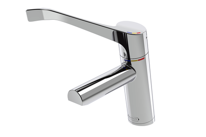 Aquablend SQX Lead Free Thermostatic Basin Mixer with 200mm Lever Handle 4/6lpm Laminar Flow