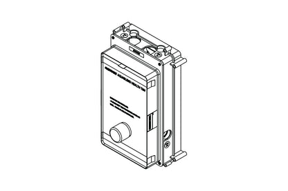 Aquablend: Health Point-of-Use TMV - Four Way Mixer - Back of Wall Component & ATMHE608-BOW